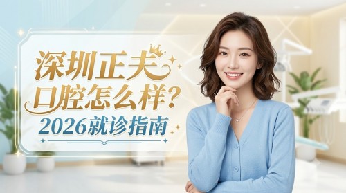 深圳正夫口腔怎麼樣？2026 就診指南：全深圳布點的連鎖品牌，值得選嗎